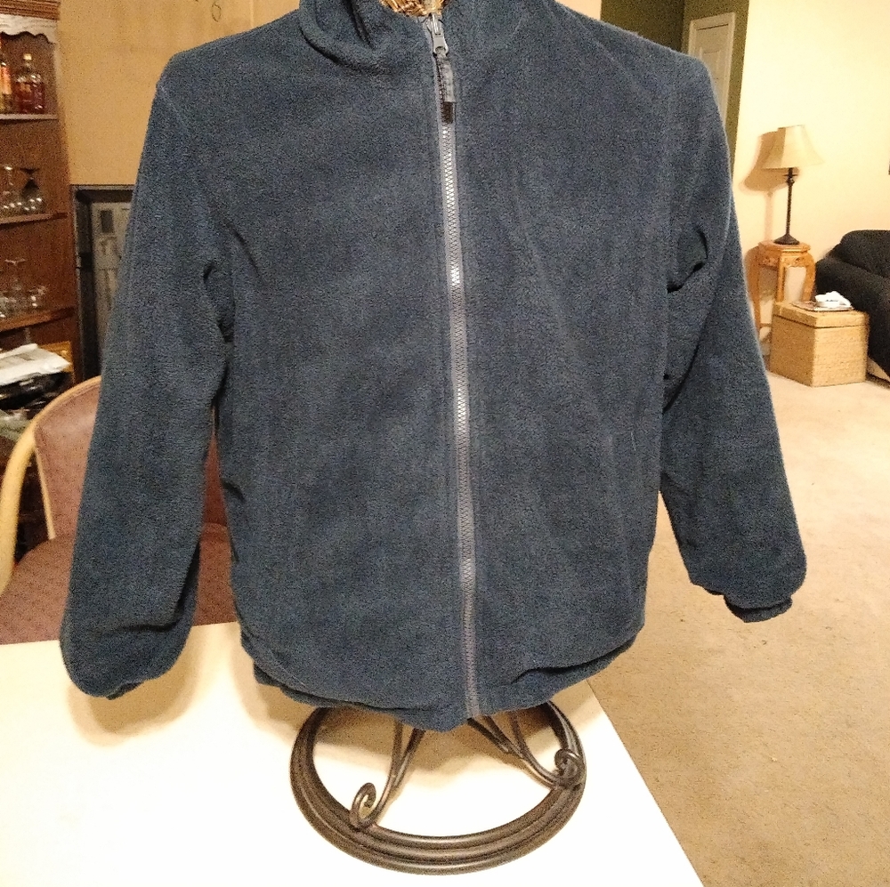 Ultimate Reversible Lightweight Jacket, Size Smal, Blue/Black